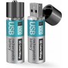 ColorWay nabíjecí baterie AA USB 1200mAh 2ks CW-UBAA-02