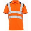 Payper GUARD+ Reflexná polokošela oranžová/tmavomodrá 2XL