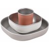 Beaba Jedálenská sada nerez 3-dielna Terracotta