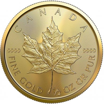 Royal Canadian Mint Zlatá minca Maple Leaf 1/2 oz