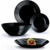 Luminarc Jedálenská súprava HARENA Black, 19 ks