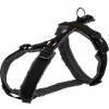 Premium trekingový postroj, S-M: 44-53 cm, 20 mm, čierna/grafit
