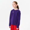 KIPSTA Detský futbalový dres s dlhým rukávom Viralto Club fialový 123-130 cm