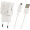 Sieťová Nabíjačka Samsung EP-TA200EWE s káblom USB-A microUSB, biela (bulk balenie)