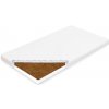 Detský matrac New Baby BASIC 120x60x5 cm kokos-molitan biely
