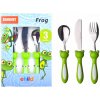 Banquet Detský príbor frog 3 ks