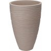 ProGarden Kvetináč 39 x 39 x 60 cm plast béžový