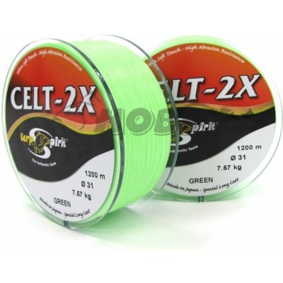 Carp Spirit Silon CELT 2X Mymetik Green 1400m 0,285mm