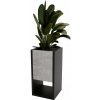 Kvetináč Karo A stojan na kvety izbové kvety 45 cm loft betónový kvetináč loft