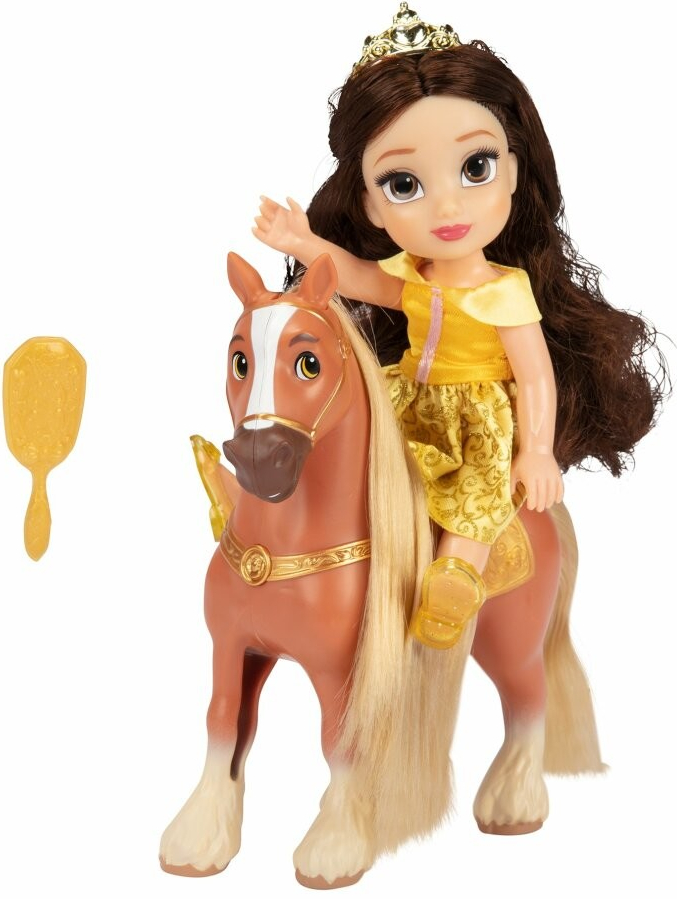 Jakks Pacific Disney Kráska a zviera Bella + Philippe 15cm