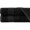 Darymex BAMBUSOVÝ UTERÁK BAMBOO 70X140 CM ČIERNA