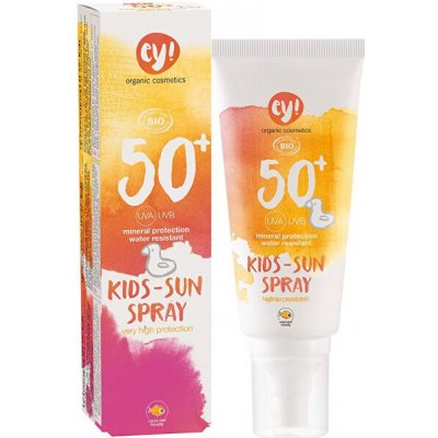 Eco Cosmetics Ey! opaľovací krém sprayi pre deti SPF50+ BIO 100 ml
