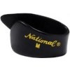 D'Addario National Celluloid Thumb Picks, Medium Black - 4 pack