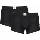 Lonsdale Pánske Boxerky 2 Pack Oxfordshire Čierne