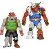 Teenage Mutant Ninja Turtles 1987 akčná figúrka 2-balenie Dirtbag & Groundchuck 18 cm, NECA54199