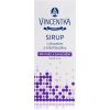 Vincentka Sirup s skorocelom a materinou dúškou sirup na vlhký kašeľ a zahlienenie 200 ml