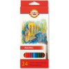 KOH-I-NOOR akvarelové farebné pastelky sada 24 ks