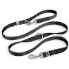 CURLI Nastaviteľné vodítko pre psov Nylon Black L 200x2cm
