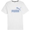 Puma ESS LOGO TEE YEL Pánske tričko, biela, XL