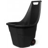 vozík záhradný IWO55C-S411 LOAD & GO čierny 55l plastový PROSPERPLAST