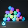 Nedis SmartLife LED Wi-Fi RGB 20 LED 10 m Android / IOS WIFILP03C20