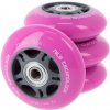 NILS EXTREME PU kolieska s ložiskami 72 × 24 mm ABEC 7 ružové