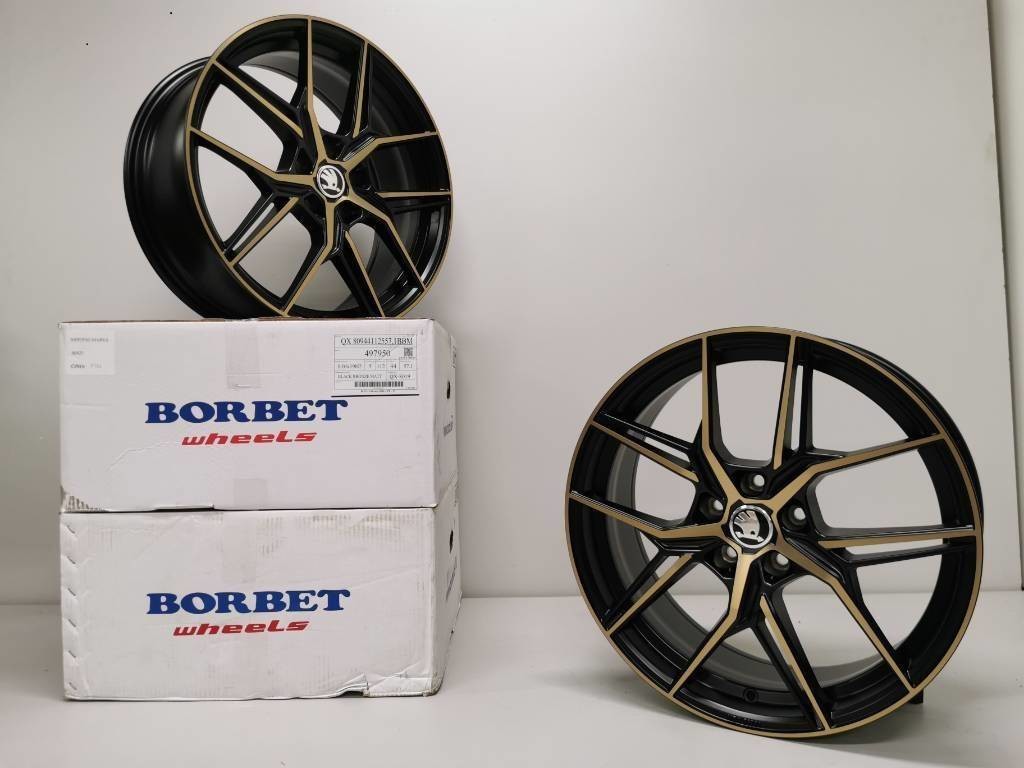 BORBET QX 8x19 5x112 ET44 black bronze matt