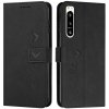 PROTEMIO 55069 ART SMILE Peňaženkový kryt so šnúrkou Sony Xperia 5 IV čierny