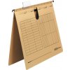 herlitz závesné rýchloviazače easy orga A4 - UNIREG - hnedé