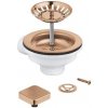 Grohe Odtokové súpravy - Odtoková súprava na drez, kefovaný Warm Sunset 40400DL0