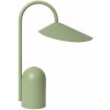 Ferm Living Stmievateľná LED lampa Arum Tea Green
