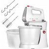 Ručný mixér MPM 750 W biely 5 rýchlostí 2 misy