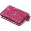 Dámska korková peňaženka - Vínová