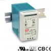Mean Well DRC-100A priemyslový, 12V 100W na DIN lištu s funkciou UPS