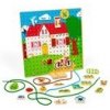 Bigjigs Toys Prevliekacia doska domček