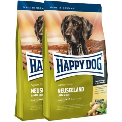 2x Happy Dog supreme Sensible Neuseeland 12,5 Kg + DOPRAVA ZDARMA