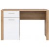 BRW BALDER BIU/120 dub riviéra/bílý lesk drevo 120 cm x 77 cm x 56 cm