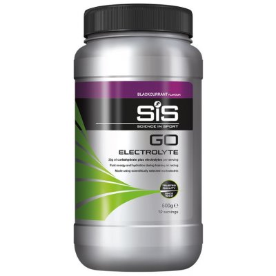 SiS GO Electrolyte sacharidový nápoj 500g Varianta: čierne ríbezle