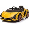 Eljet Detské elektrické auto Lamborghini Sian žltá