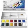 Winsor Newton Winsor Newton Cotman Akvarelové farby 12
