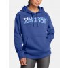 Dámska mikina Under Armour Rival Fleece Wordmark Hoodie-BLU Modrá MD
