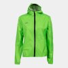 R-CITY ICONIC NATURE RAINCOAT dámska bunda do dažďa fluo zelená L