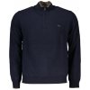 HARMONT & BLAINE Štýlový Pánsky Pulóver Modrá Farba: Modrá, Veľkosť: 2XL