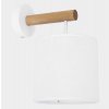 TK Lighting Nástenná lampa DEVA 1xE27/60W/230V biela/drevo TK4108 + záruka 3 roky zadarmo