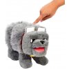 Mattel Minecraft Movie - Interactive Plush Toy - Dennis The Wolf (20cm)