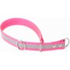 Firedog BioThane obojok Sport Reflect 25 mm 45 cm ružový