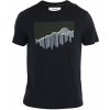 Icebreaker Mens Merino 150 Tech Lite III SS Tee Pinnacle Grid, Black 0A56X2001 pánské tričko