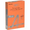 Farebný kancelársky papier Rey Adagio A4 80g 500 listov oranžový 21