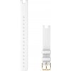 Garmin Lily 2 remienok kožený (14 mm), White/Cream Gold (L) Materiál: Koža Náhradný remienok na Garmin hodinky
