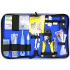 Sada nářadí pro sítaře WSNF1501 18ks,tester, hledačka, kleště RJ45, narážeč, konektoryRJ45 W-Star